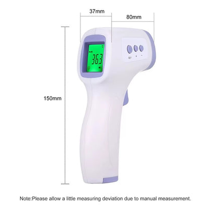 Digital Infrared Forehead Thermometer Electronic Body Non Contact Medical Fever Measure Tool Outdoor Home for Baby Adults